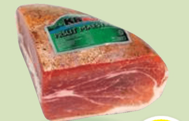 Pršut maestral Kras cena za kg Akcija v trgovini E.Leclerc