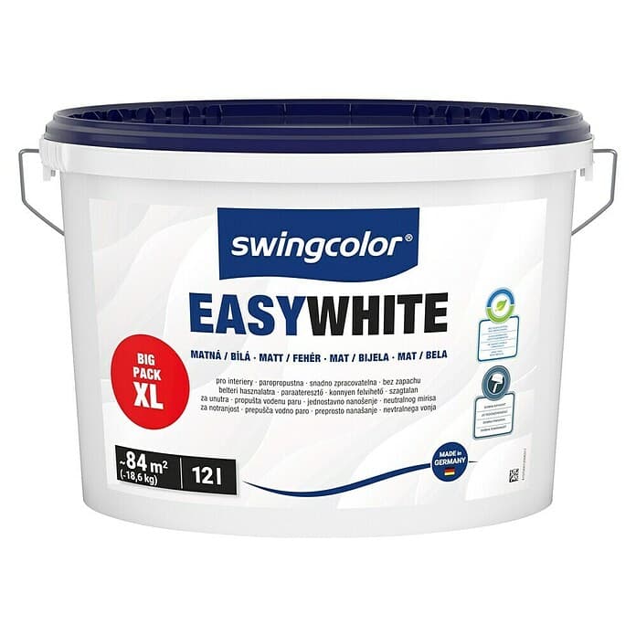 Stenska barva 'Easywhite' 12 l swingcolor Akcija v trgovini Bauhaus