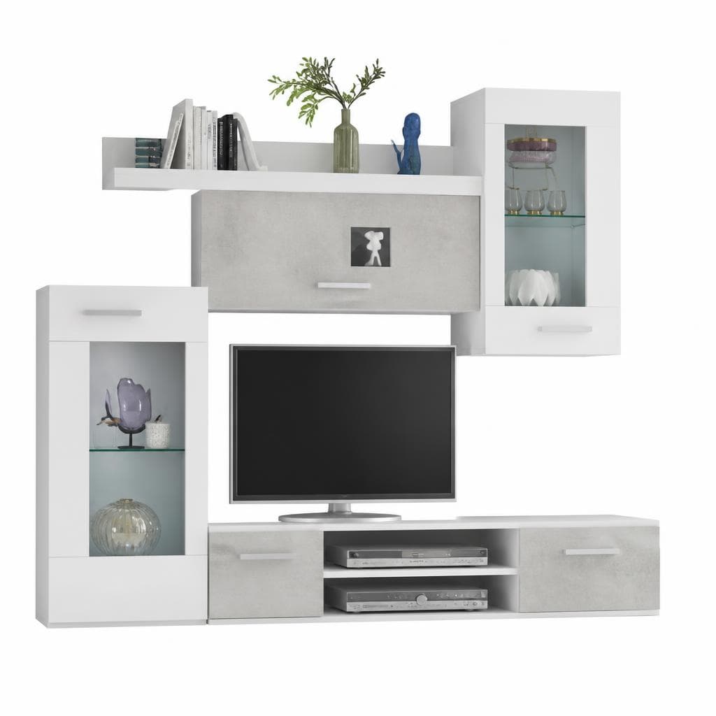 Dnevni regal 230x190x40 cm smart Akcija v trgovini Dipo