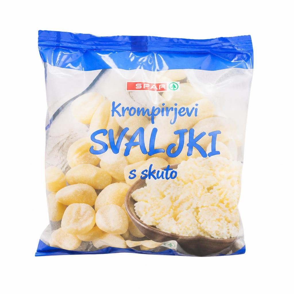 Krompirjevi svaljki s skuto 750 g Pekarna Pečjak Akcija v trgovini Spar