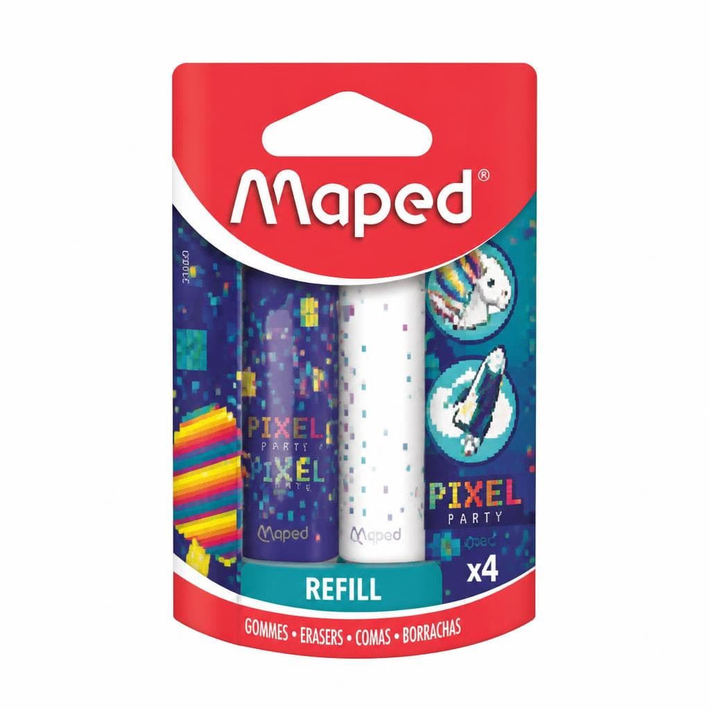 Maped radirka v stiku Pixel Party Akcija v trgovini Mercator