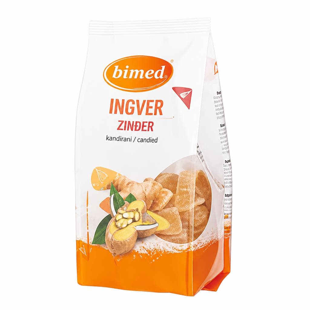 Kandirani ingver 200 g Bimed Akcija v trgovini Spar