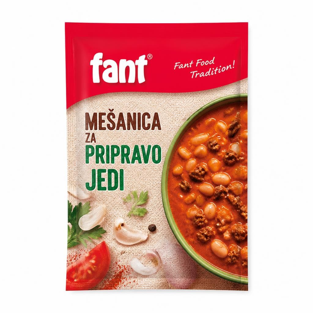 Fant mešanica za pripravo jedi Akcija v trgovini Tuš