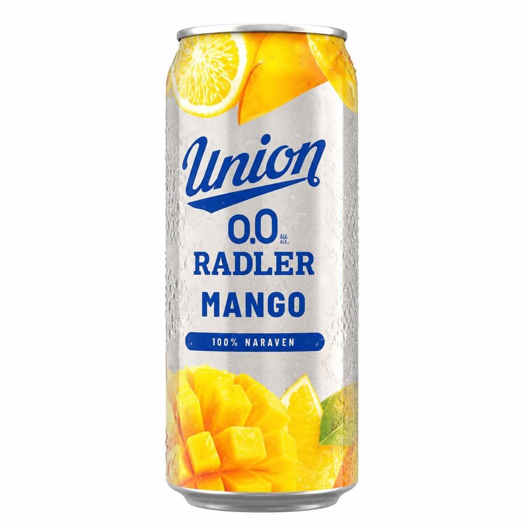 Radler Union brezalkoholno mango 0,5 l Akcija v trgovini Mercator