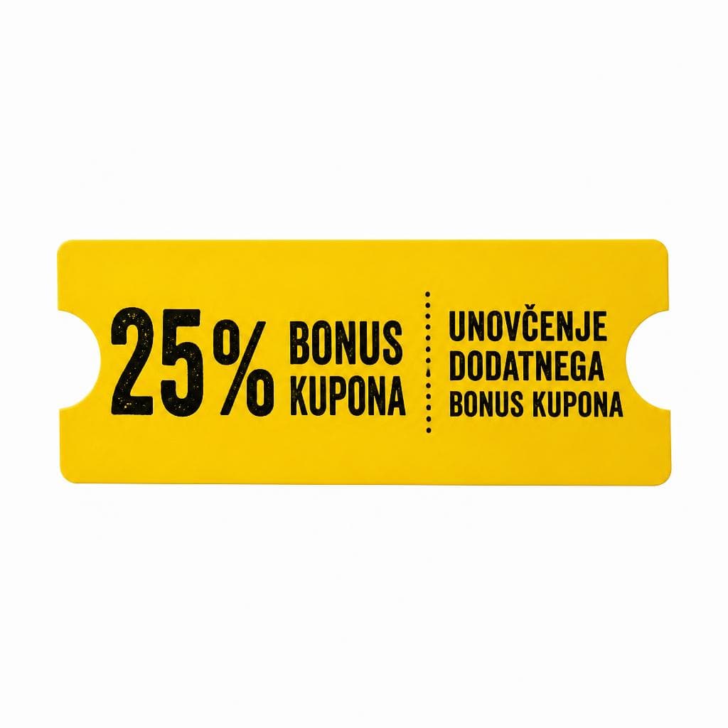 Unovčenje dodatnega bonus kupona Akcija v trgovini Mercator