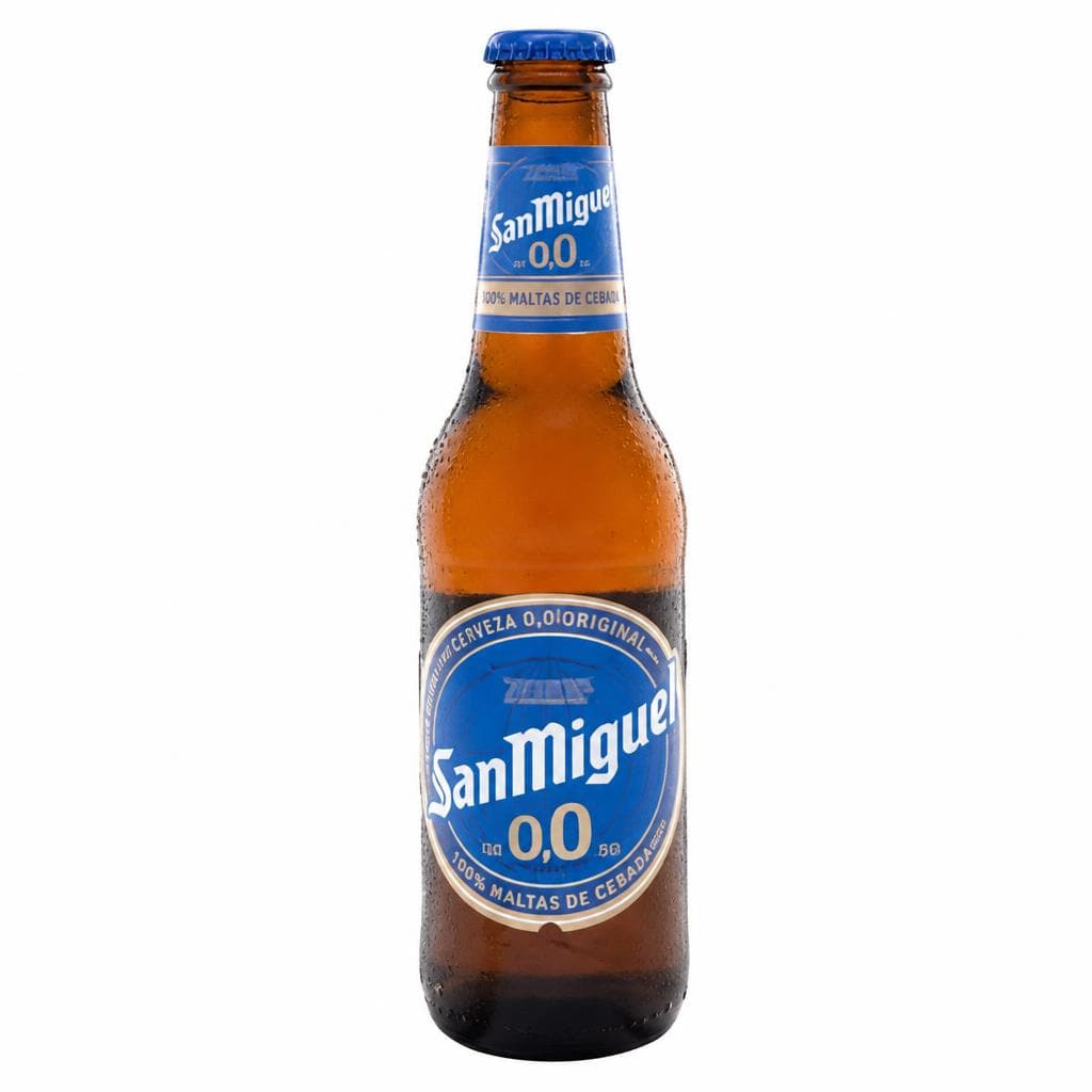 Brezalkoholno pivo San Miguel 0,33 l Akcija v trgovini E.Leclerc