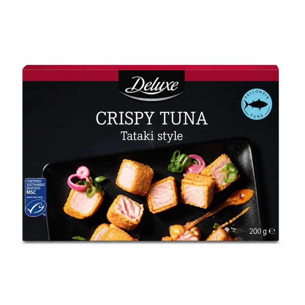 Deluxe hrustljava tunina 200 g Akcija v trgovini Lidl