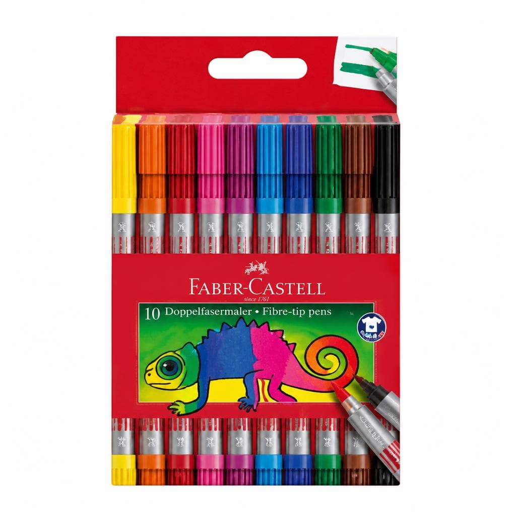 Faber-Castell flomastri obojestranski 10/1 Akcija v trgovini Mercator