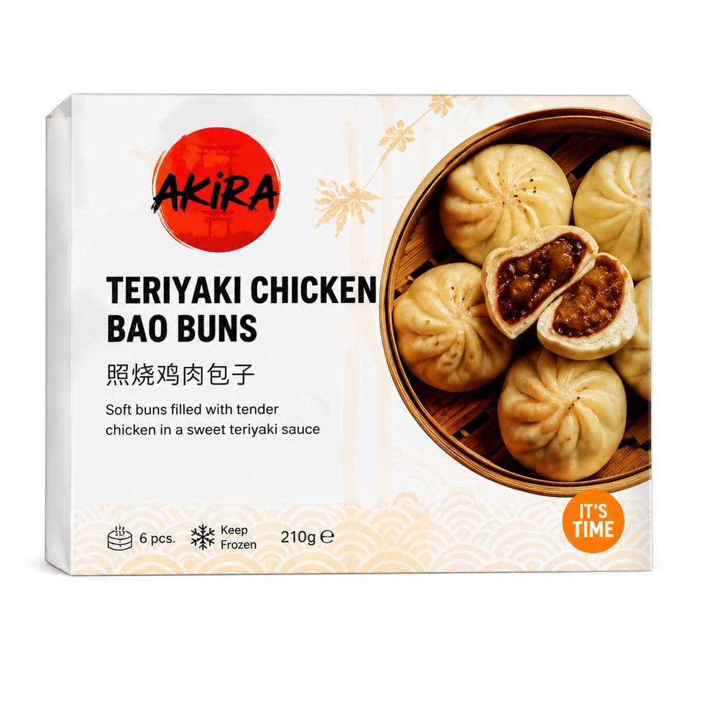 Akira Cmočki s piščancem „Bao Buns" 6 x 45 g Akcija v trgovini Lidl