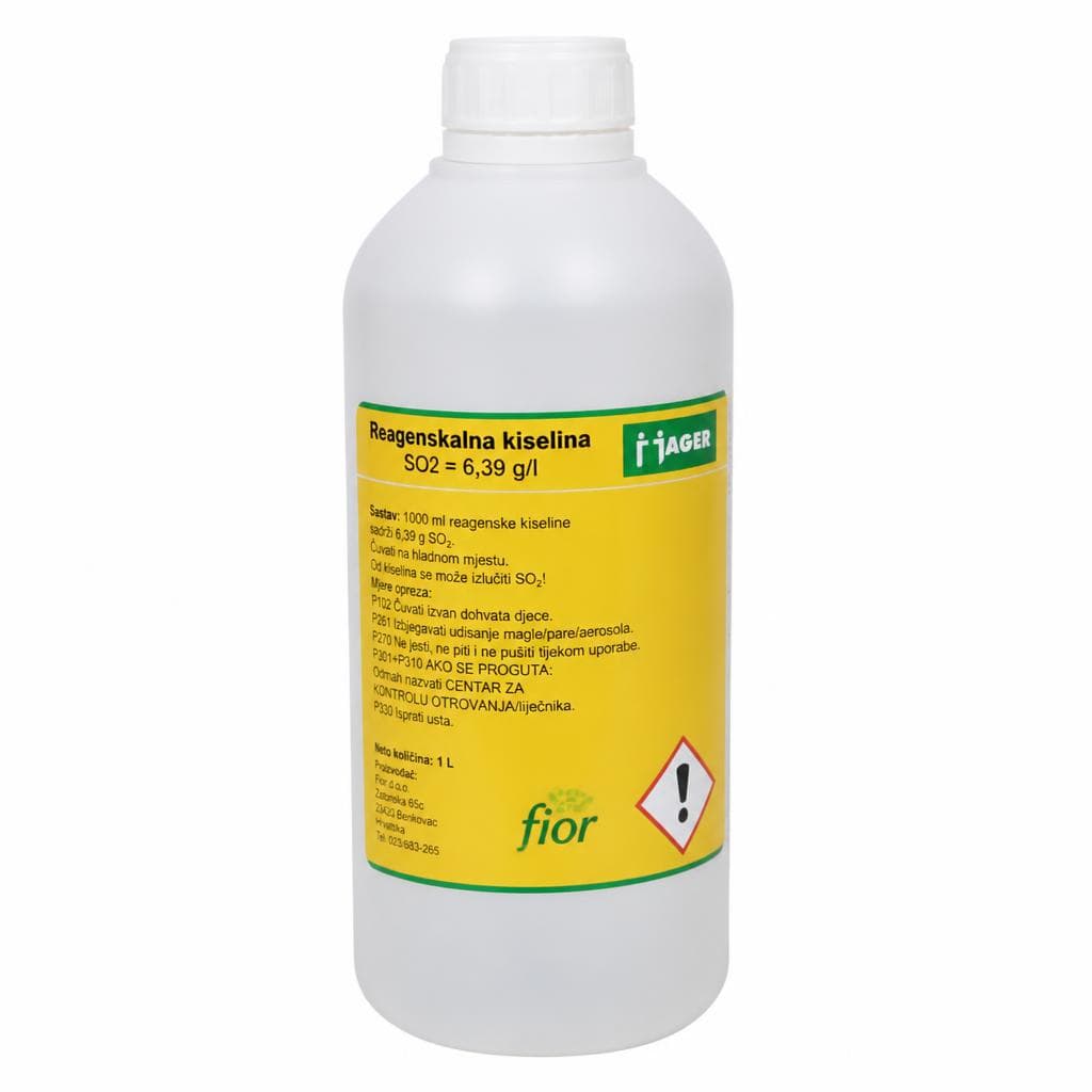 Reagent SO2 100 ml Akcija v trgovini Jager