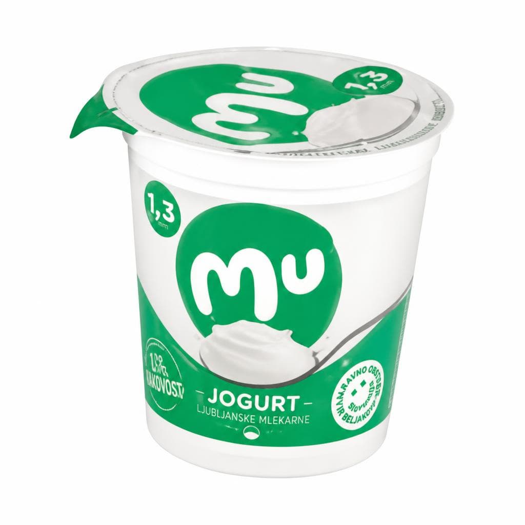 Navadni jogurt Mu 180 g Akcija v trgovini Jager
