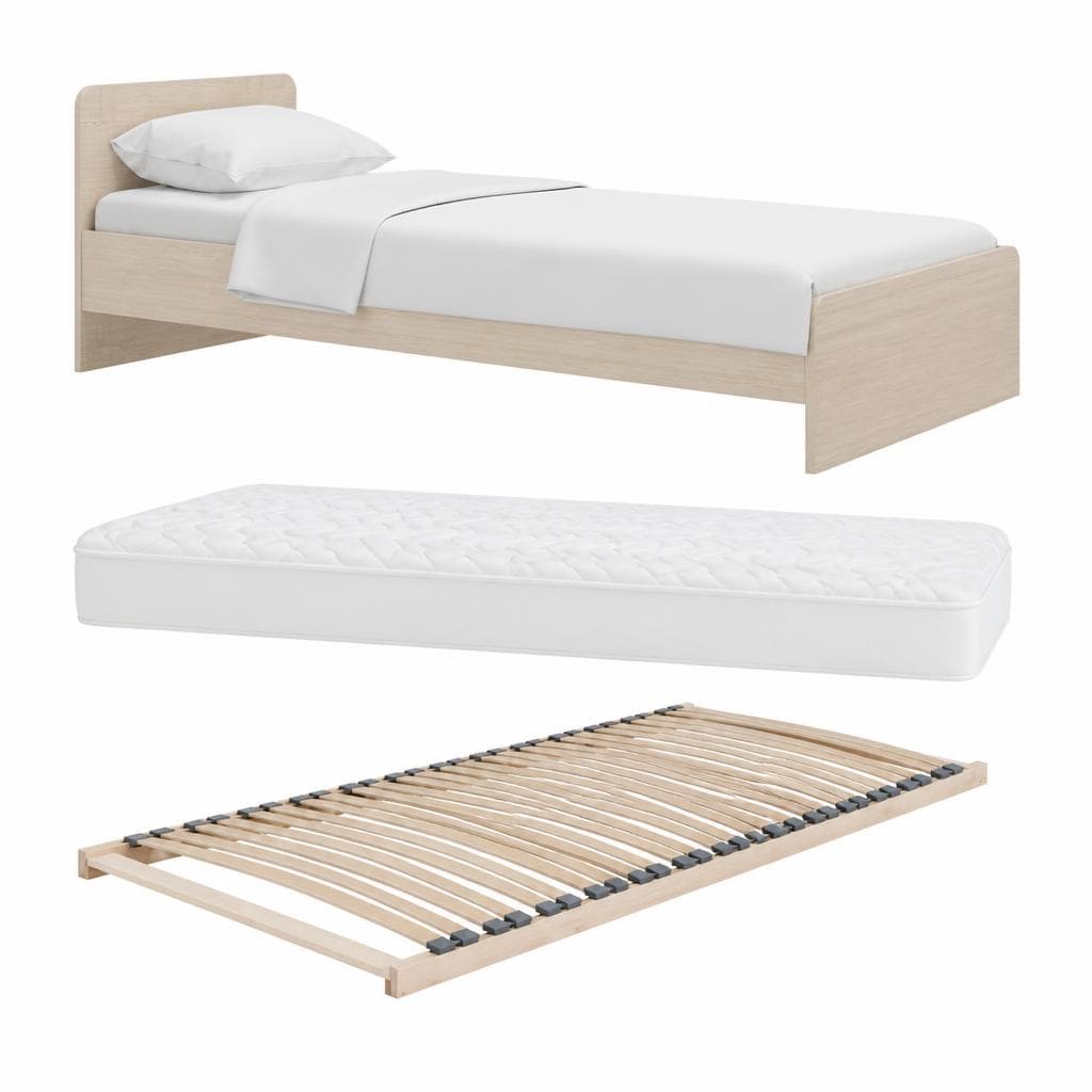 Paola postelja + Basic Soft vzmetnica + Ekonomik posteljno dno 90 x 200 cm Akcija v trgovini Prima