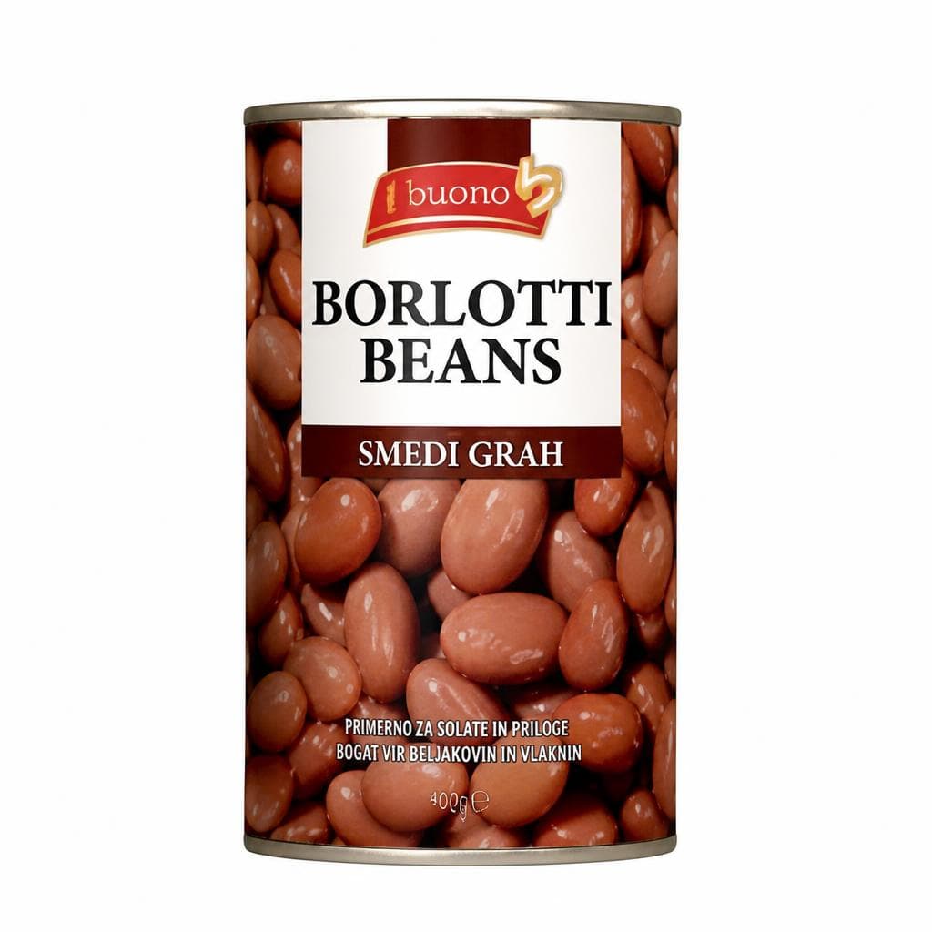 Rjavi fižol e Buono 400 g Akcija v trgovini Tuš