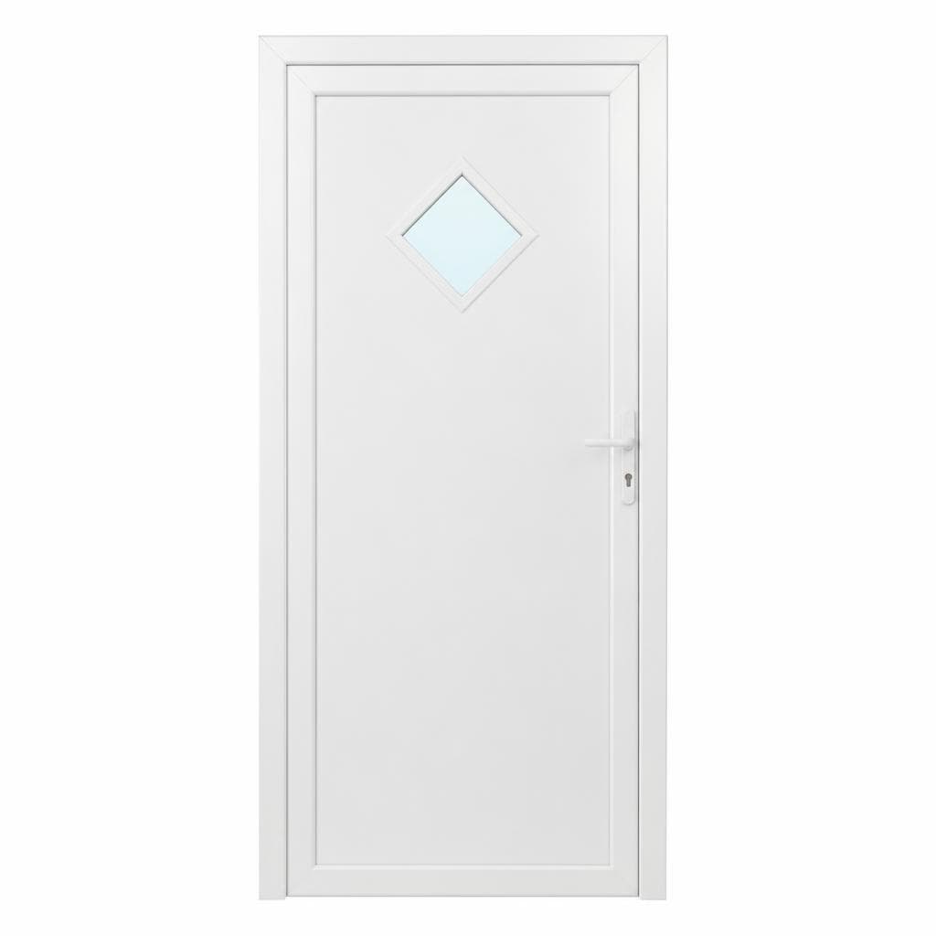 PVC stranska vhodna vrata 'Sava KF04' š 98 x v 198 cm Akcija v trgovini Bauhaus