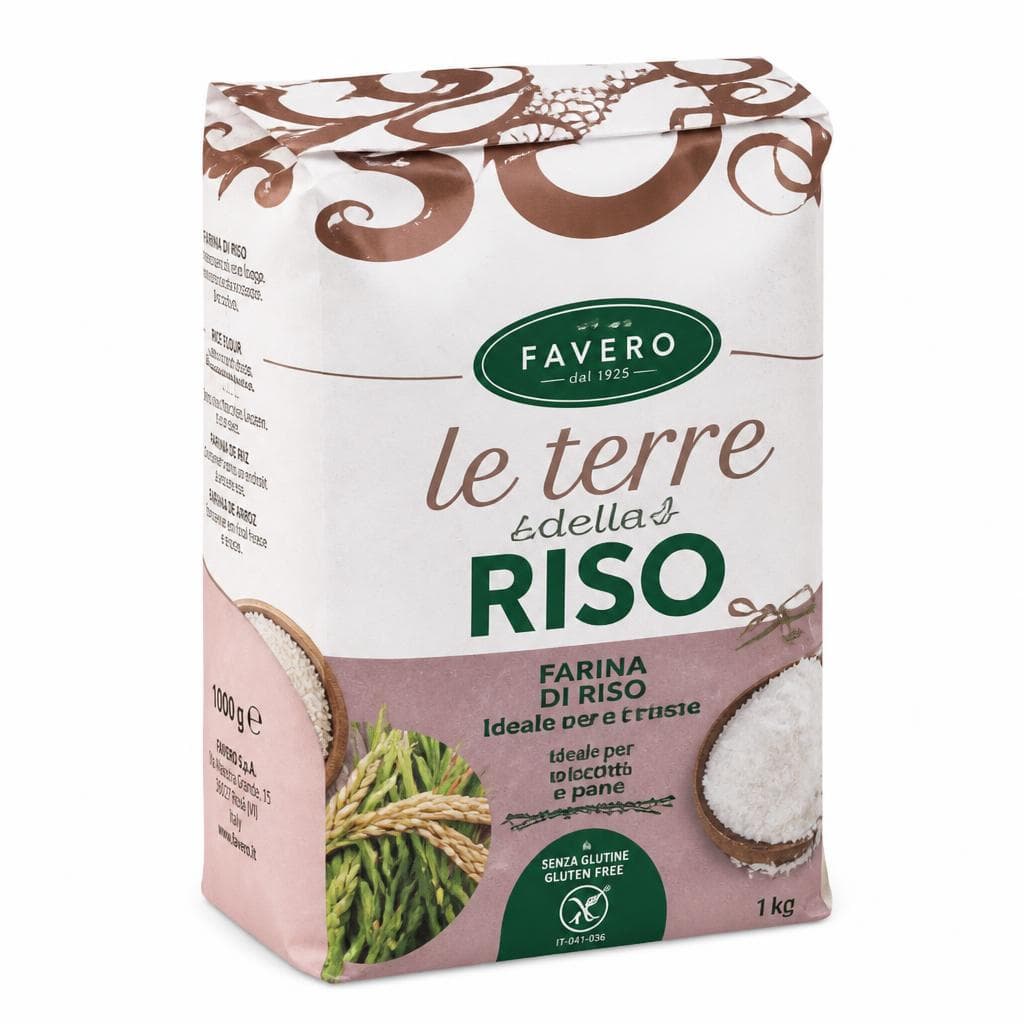 Riževa moka Favero 1 kg Akcija v trgovini E.Leclerc