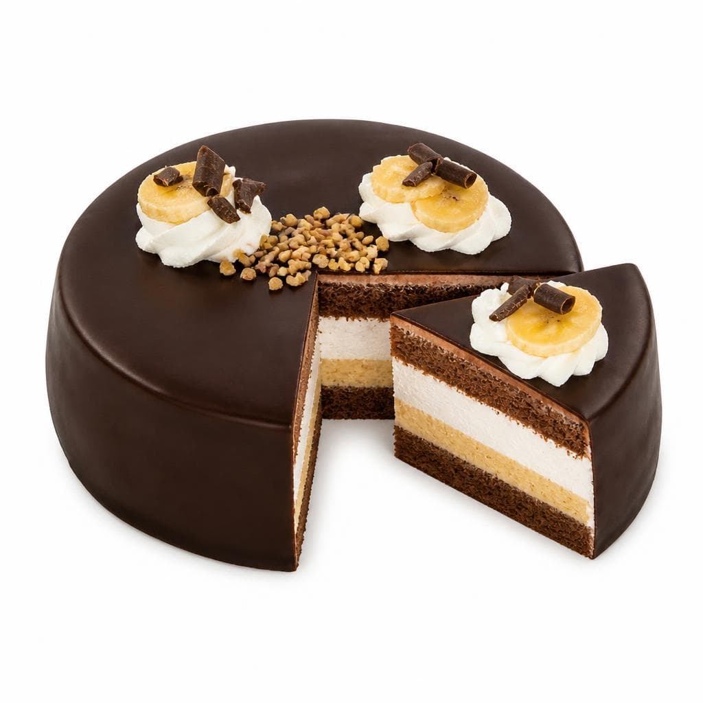 Slaščice SPAR čoko-banana torta 940 g Akcija v trgovini Spar