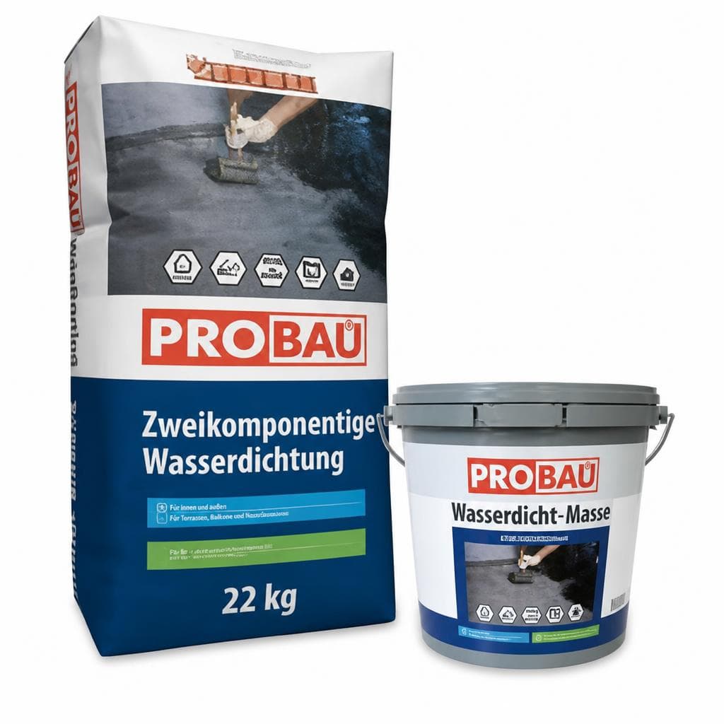 Probau Hidroizolacija A + B komponente 10 kg + 2,7 l Akcija v trgovini Bauhaus