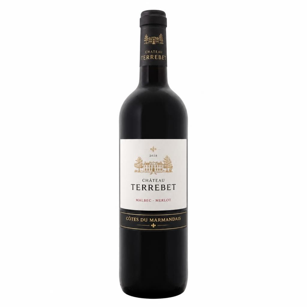 Château Terrebet Malbec Merlot "Côtes du Marmandais" 0,75 l Akcija v trgovini E.Leclerc