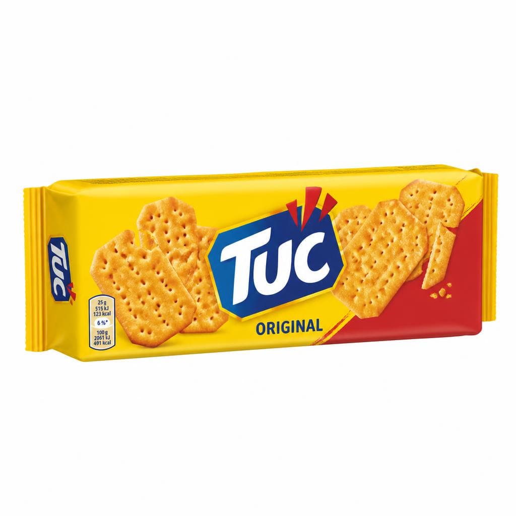 Krekerji Tuc 100 g Akcija v trgovini Tuš