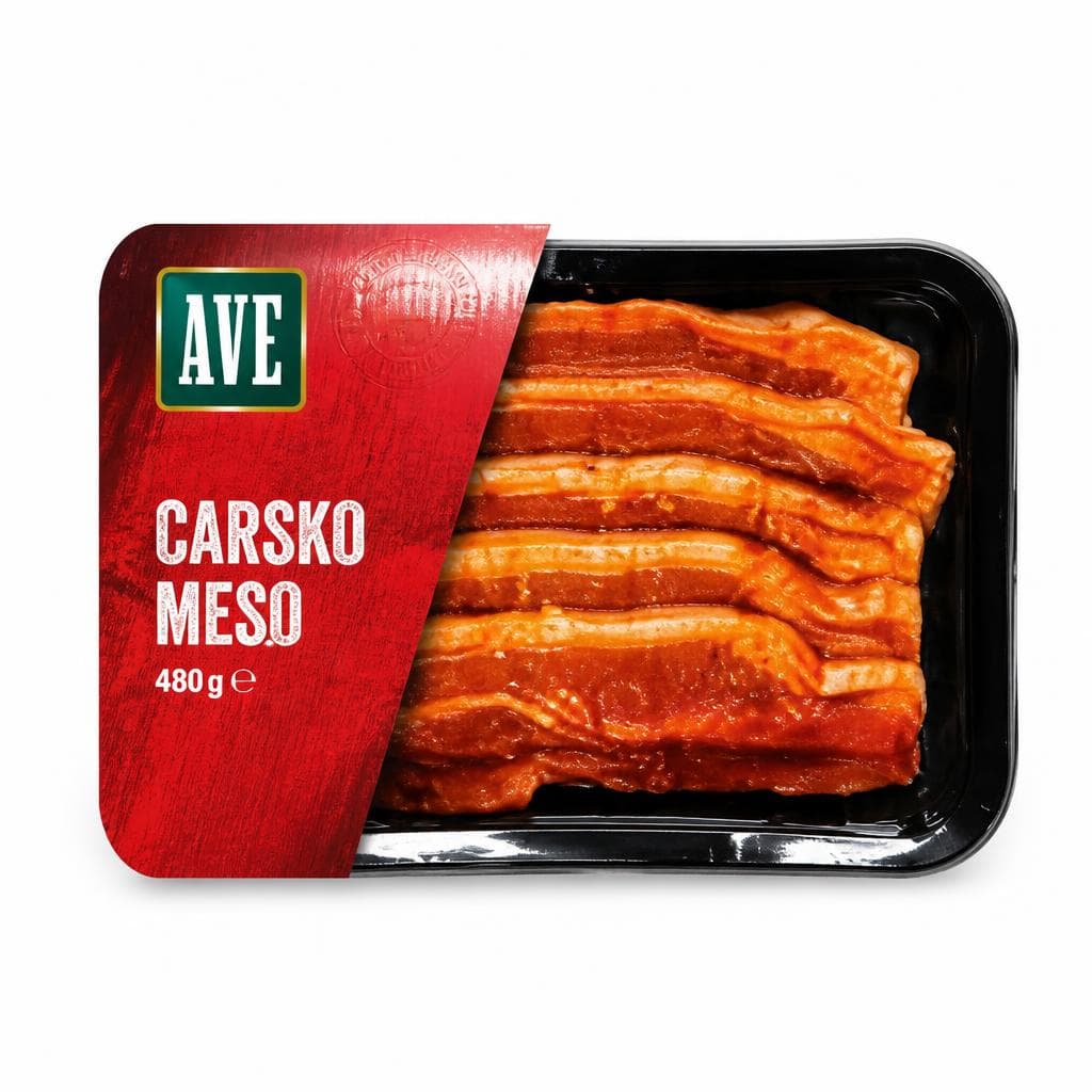 Carsko meso 480 g Ave Grill Akcija v trgovini Mercator