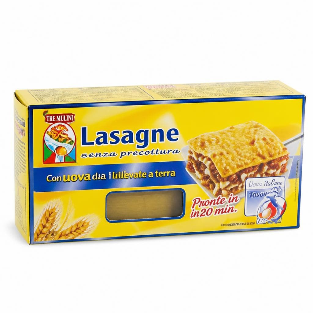 Testenine za lazanjo 500 g Akcija v trgovini Eurospin