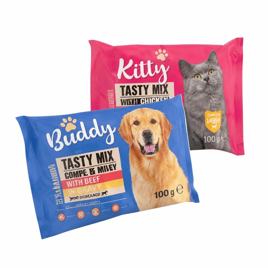 Mokra hrana za odrasle pse Buddy 4 x 100 g Akcija v trgovini Mercator