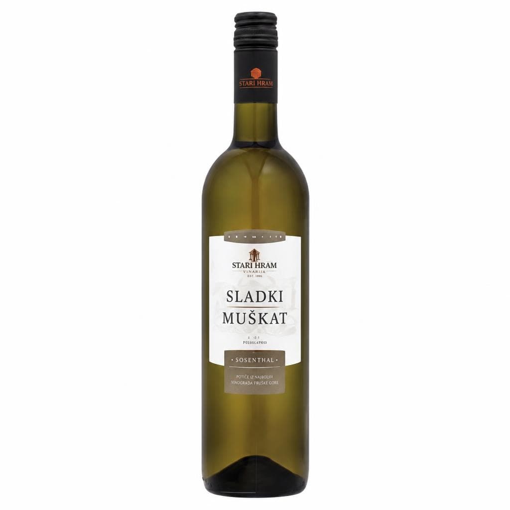 Stari Hram Sladki Muškat 0,75 l Akcija v trgovini Hofer