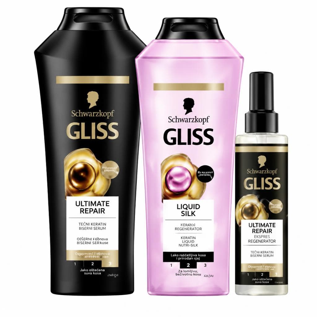 Šampon ali regenerator Gliss 400 ml Akcija v trgovini Jager