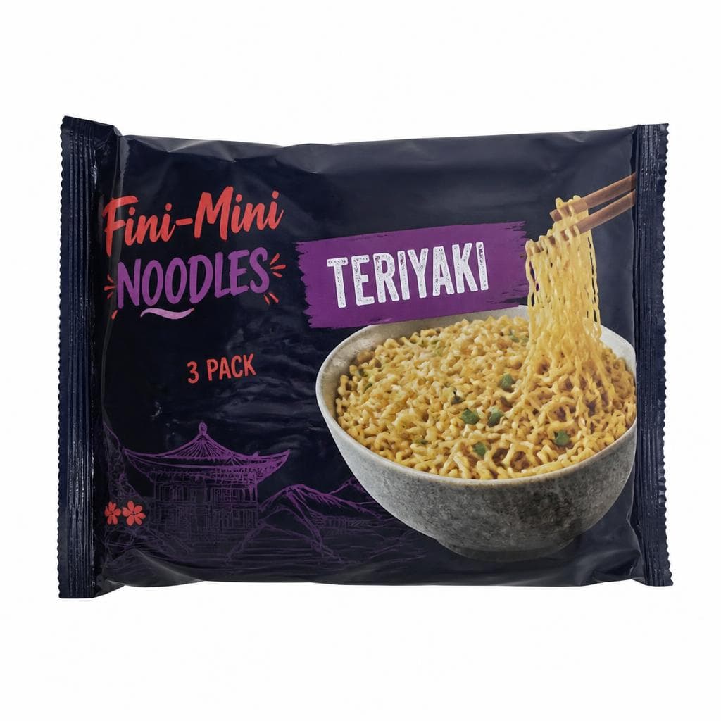 Fini Mini Noodles 3 pack Akcija v trgovini Tuš
