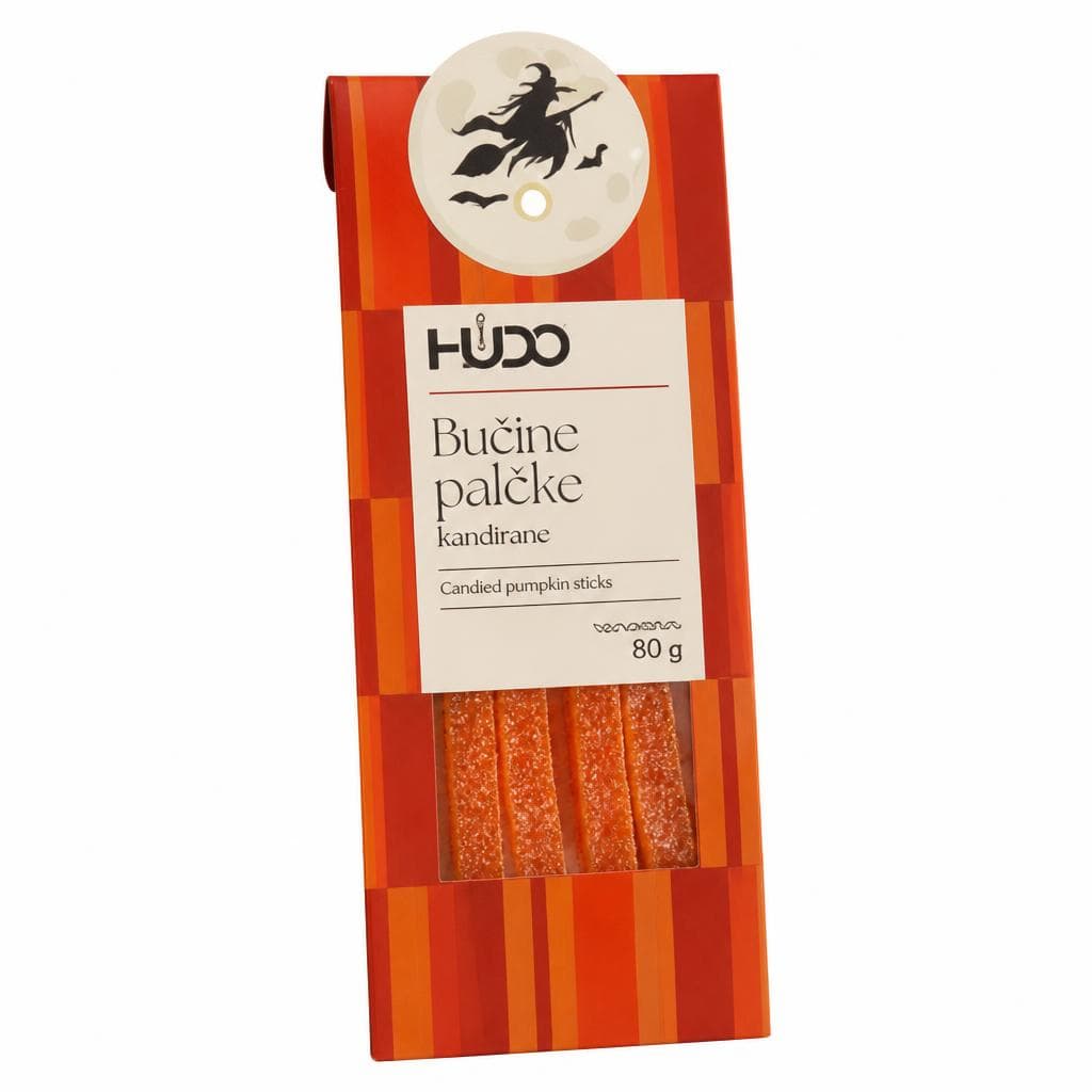 Kandirana buča 80 g Hudo dobro Akcija v trgovini Spar