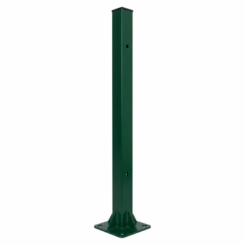 Stebriček kvadratni zelen s podstavkom 110 cm Akcija v trgovini Jager