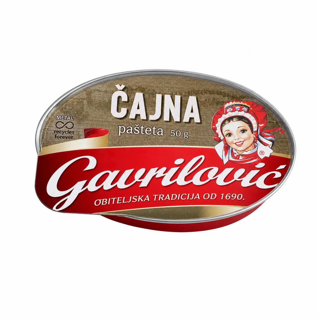 Pašteta Gavrilović 50 g Akcija v trgovini Tuš