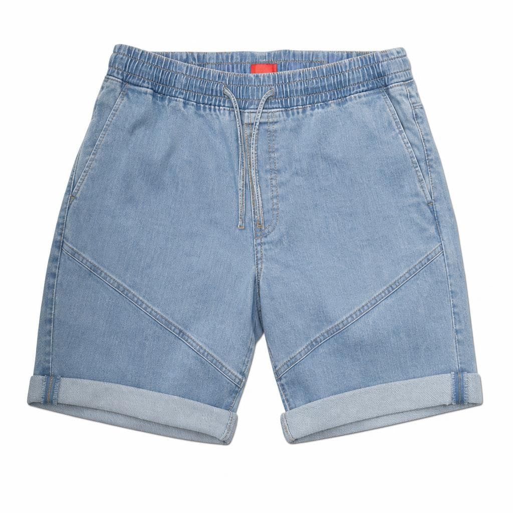 Moške kratke jeans hlače TISSAIA Akcija v trgovini E.Leclerc