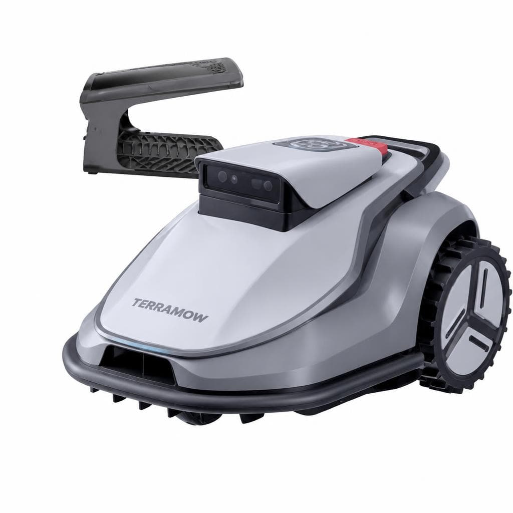 Robotska kosilnica 'Terramow V1000' + garaža Akcija v trgovini Bauhaus