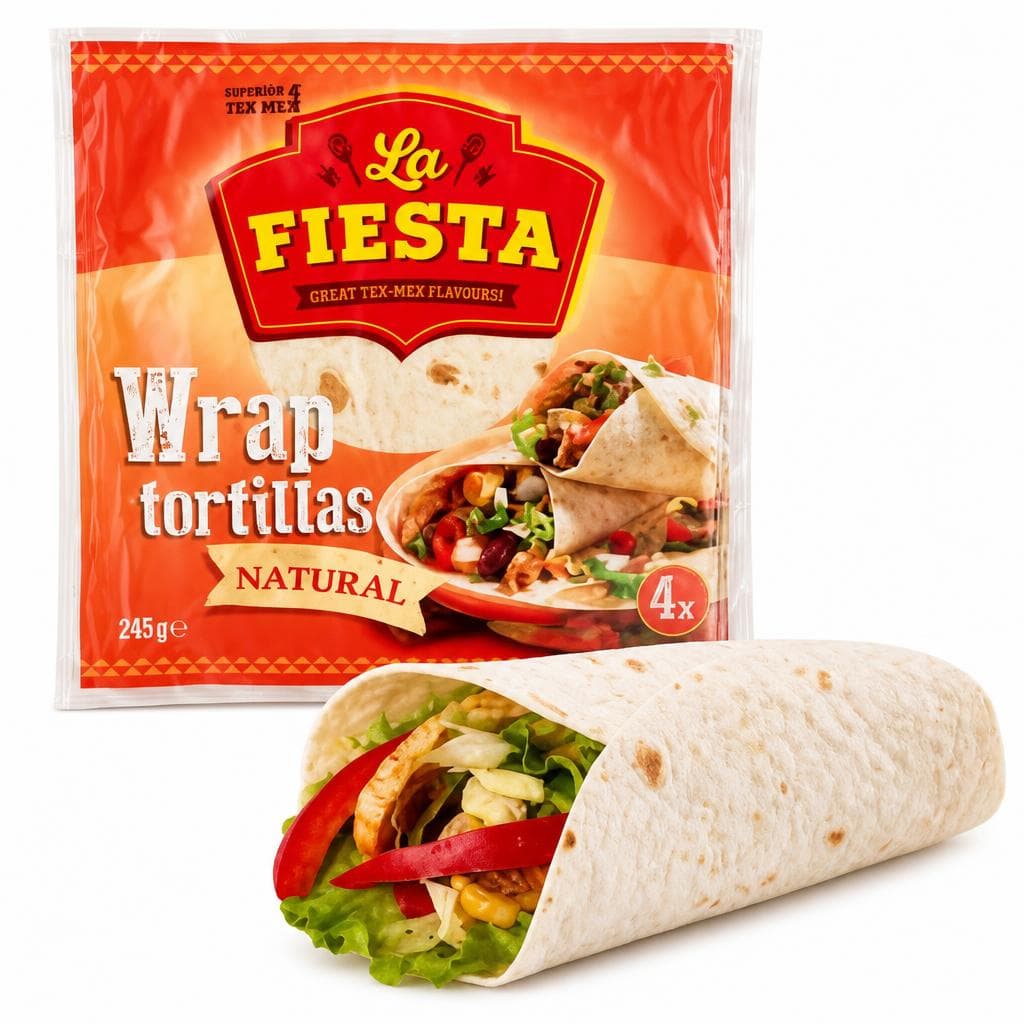 Tortilje La Fiesta 245 g Akcija v trgovini Spar