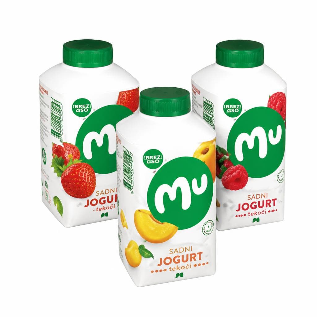 Sadni jogurti Mu 500 g Ljubljanske mlekarne Akcija v trgovini Spar