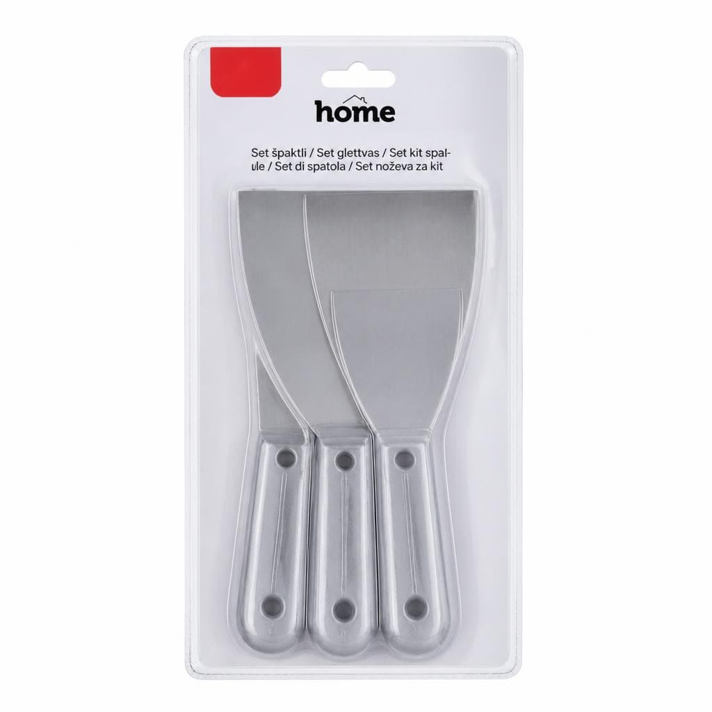 Set lopatk za izravnalno maso 3-delni HOME Akcija v trgovini Mercator