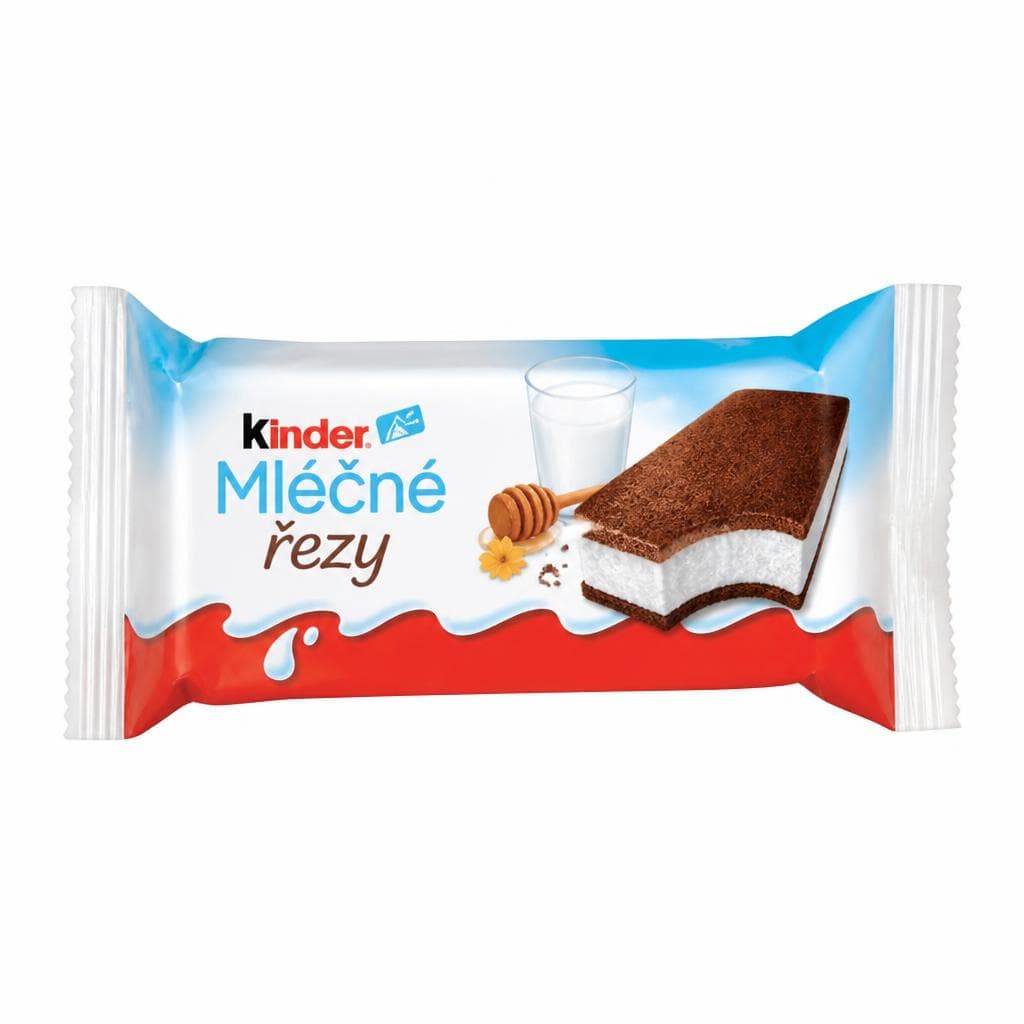 Mlečne rezine Kinder različne gramature Akcija v trgovini Tuš