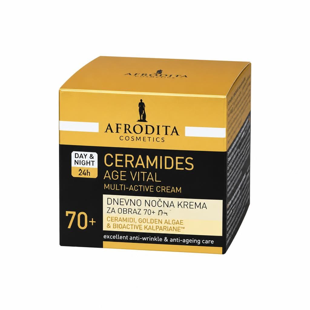 Afrodita Ceramides krema za obraz 50 ml Akcija v trgovini Mercator