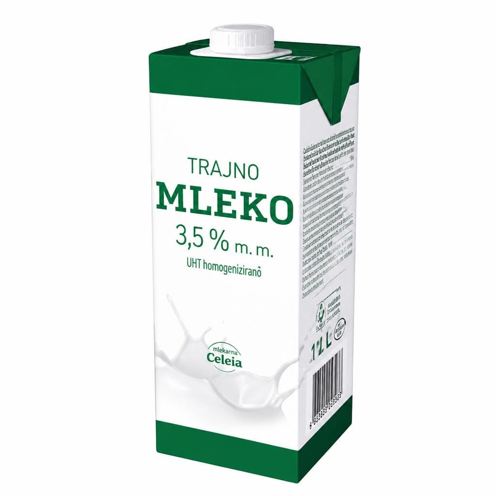 Mlekarna Celeia trajno mleko 1 l Akcija v trgovini Lidl