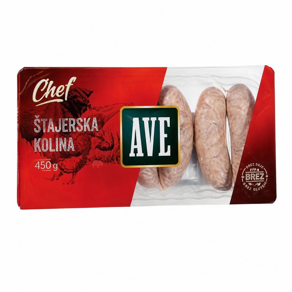 Štajerska kolina 450 g Ave Akcija v trgovini Spar