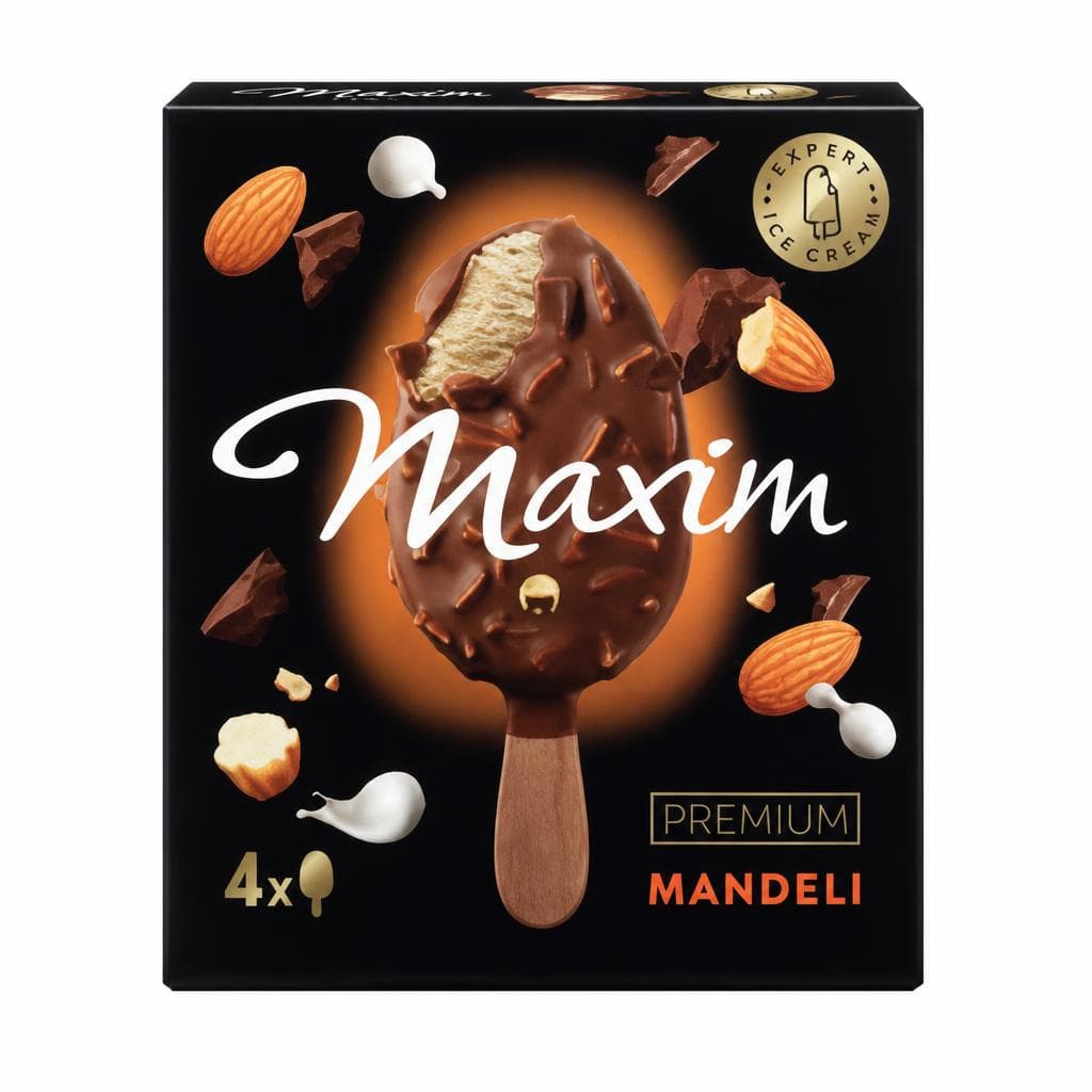 Sladoled Maxim Premium 4 x 100 ml Akcija v trgovini Spar