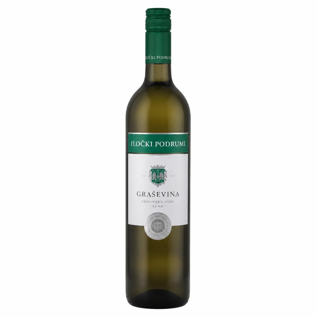 Belo vino Iločki podrumi 0,75 l ali 1 l Akcija v trgovini Mercator