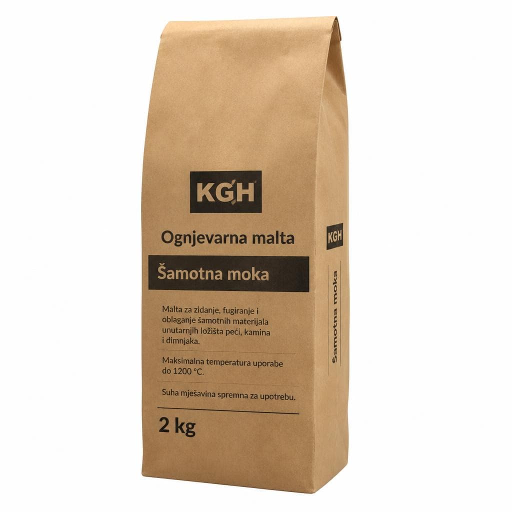 Ognjevarna malta šamotna moka 3 kg KGK Akcija v trgovini Pevex