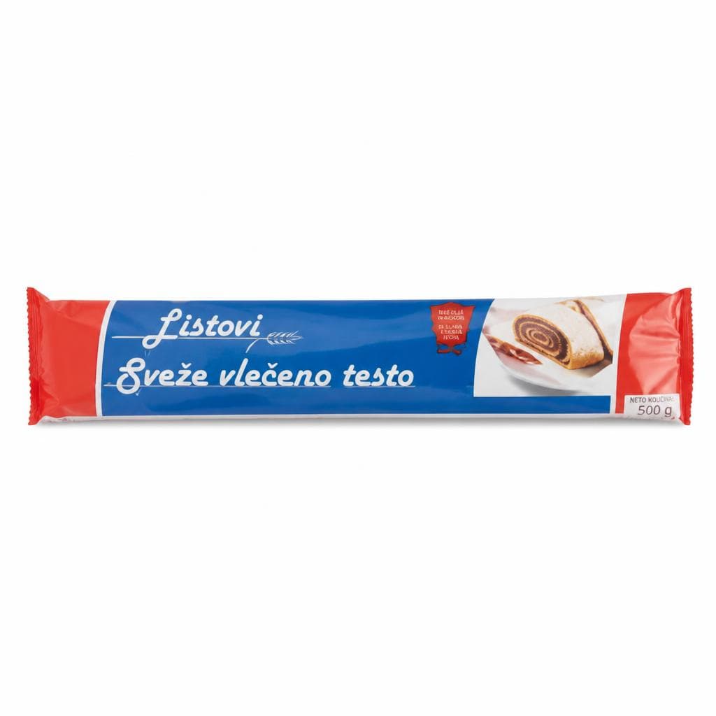 Sveže vlečeno testo 500 g Akcija v trgovini Eurospin