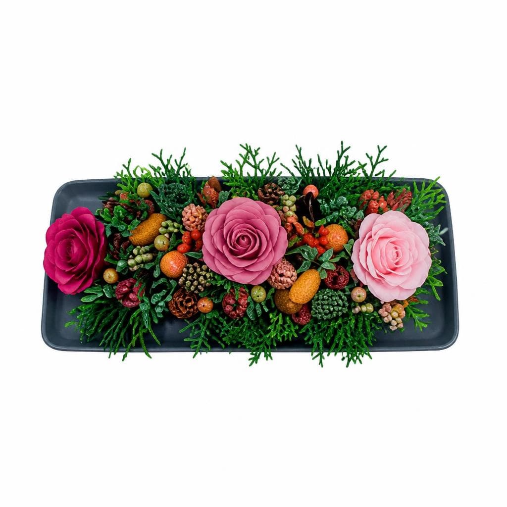 Ikebana aranžma 50 cm Akcija v trgovini Merkur