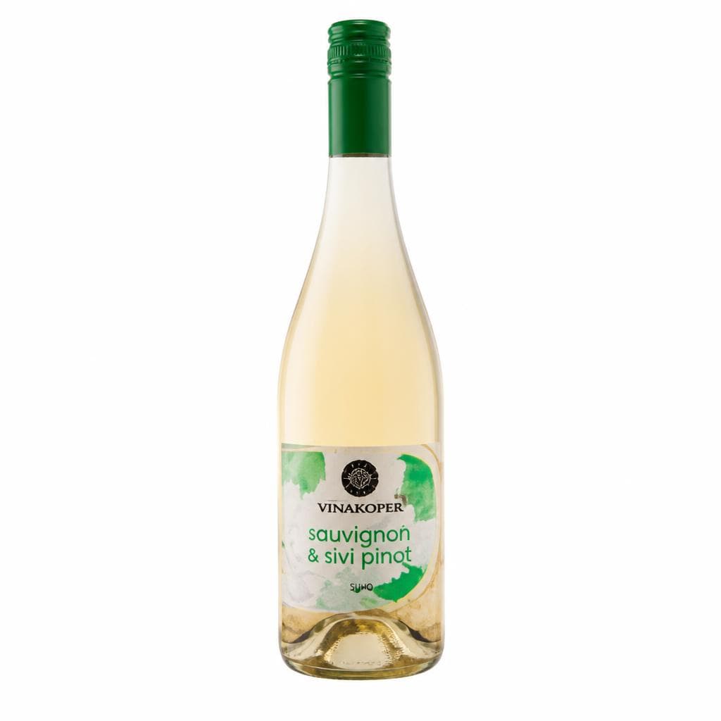 Kakovostno vino ZGP Sauvignon & sivi pinot Jeruzalem Ormož 0,75 l Akcija v trgovini E.Leclerc