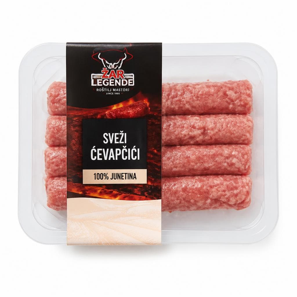 Žar Legende sveži šiš čevapčiči 480 g Akcija v trgovini Lidl