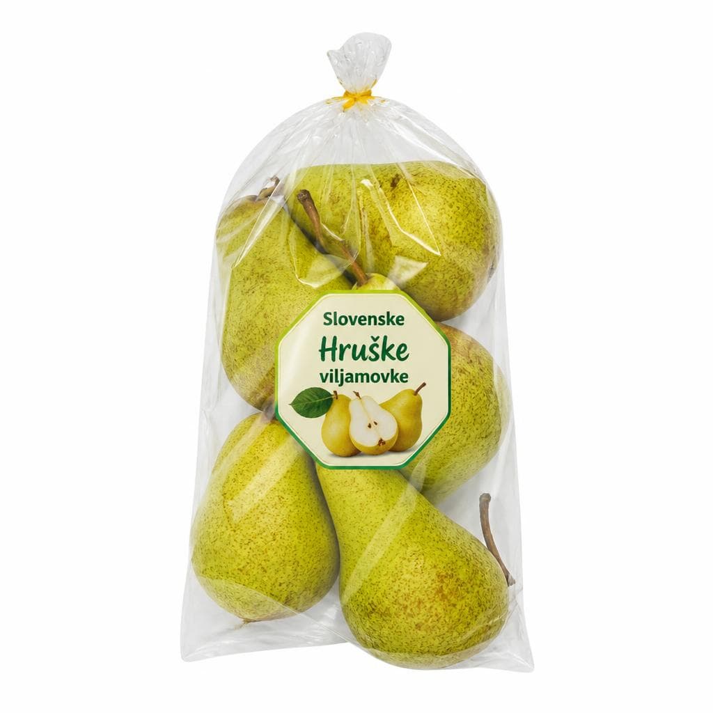Slovenske hruške viljamovke 1 kg Akcija v trgovini Spar