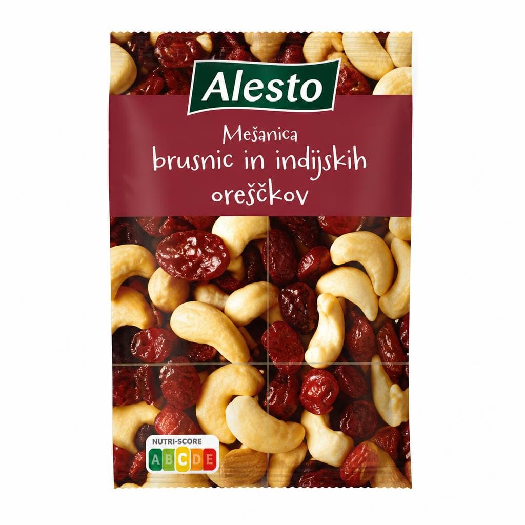 Alesto Mešanica oreščkov in brusnic 200 g Akcija v trgovini Lidl